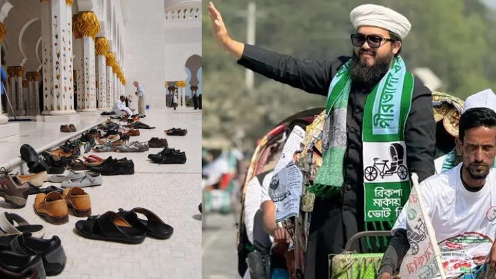 সংসদে নামাজ পড়তে গিয়ে জুতা হারালেন সংসদ সদস্য হানজালা